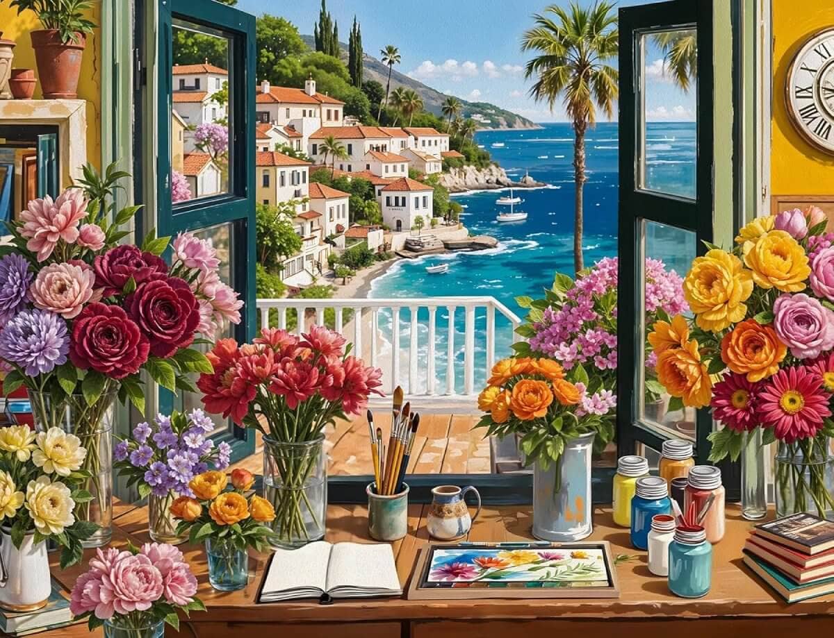 Coastal Floral View