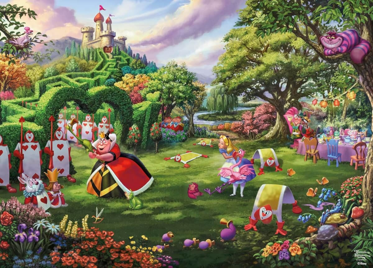 Disney – Queen of Hearts -Thomas Kinkade