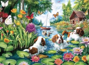 Dog Water Fun Summer