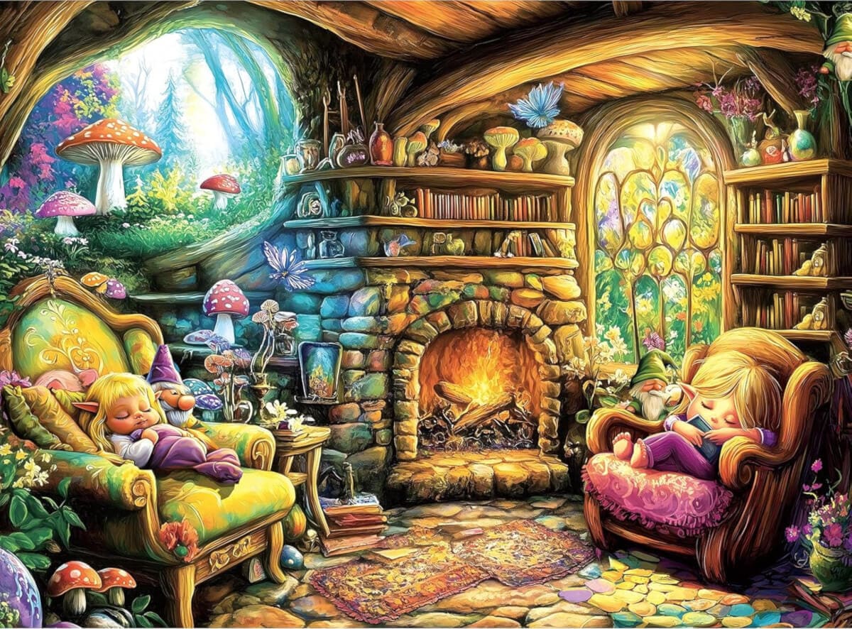 Elf Mushroom House