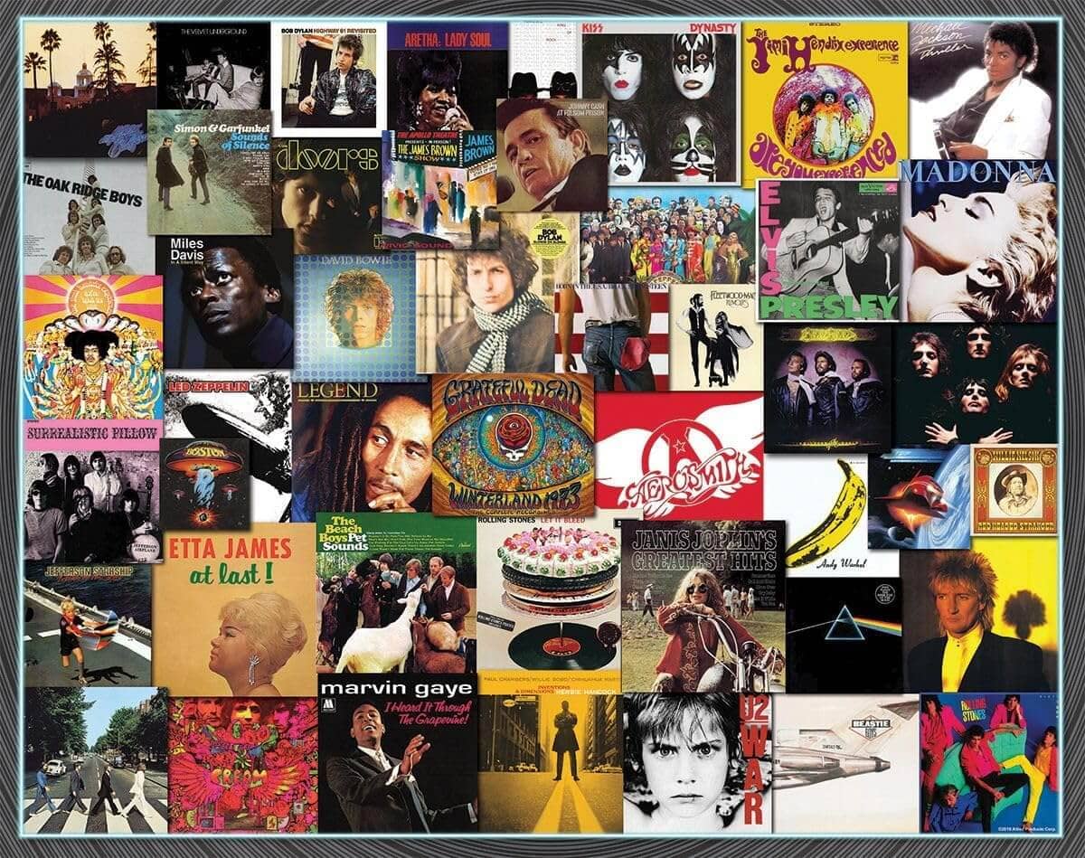 Featuring Top Album Covers