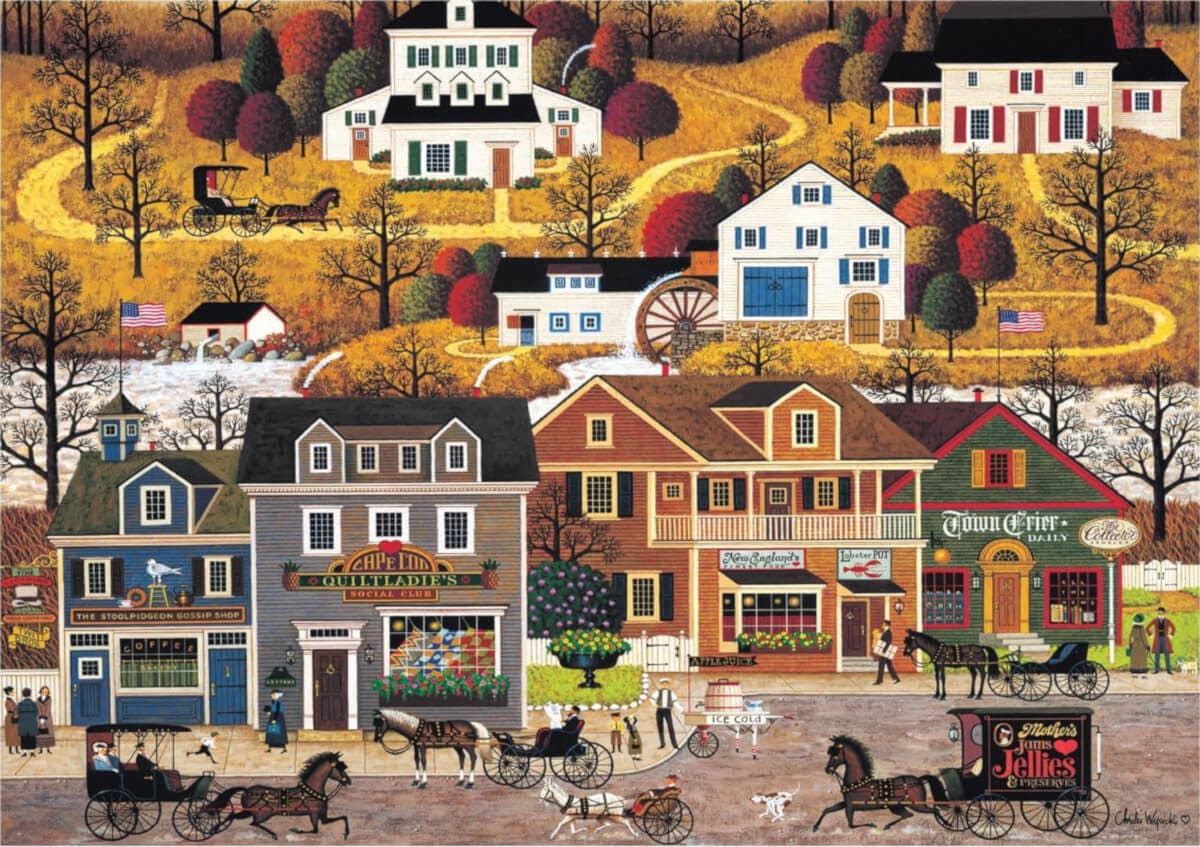 Hawk River Hollow – Charles Wysocki