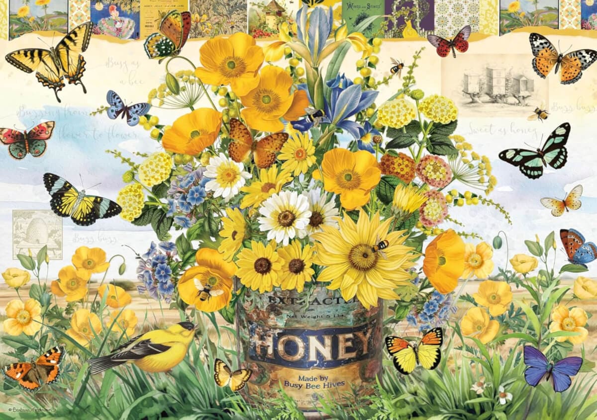 Honey Bee Floral