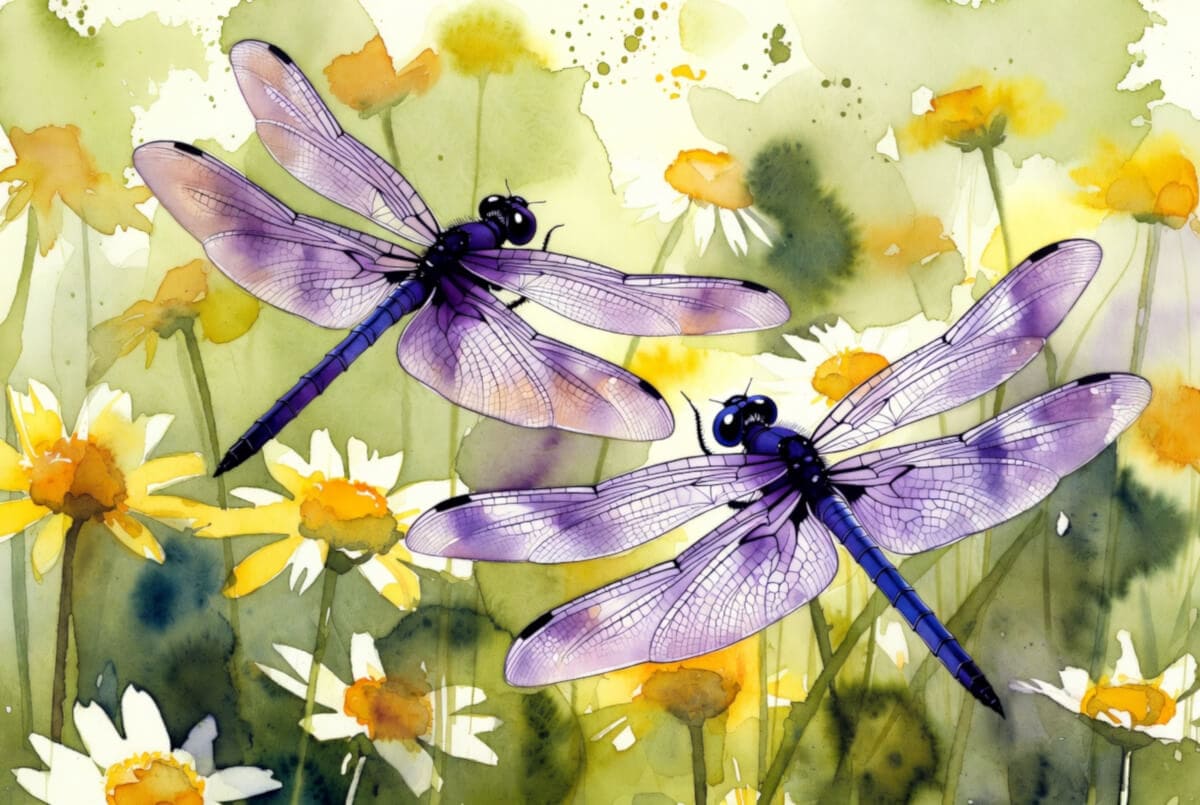 Purple Dragonfly