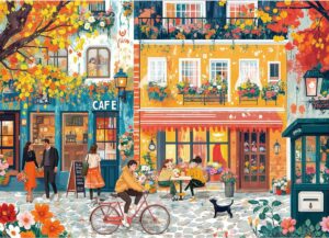 Romantic Street Painting