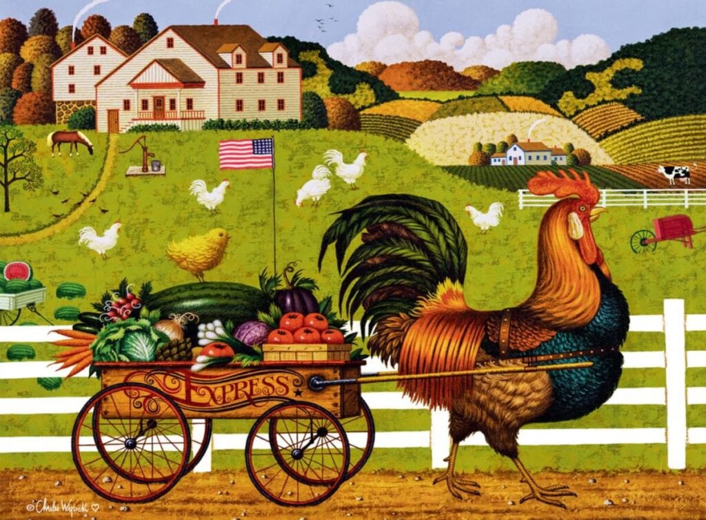 Rooster Express – Charles Wysocki
