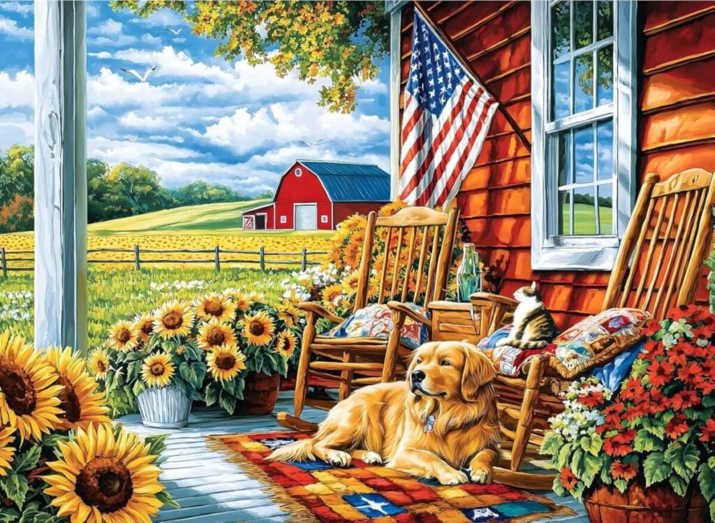 Farm Country Sunflowers
