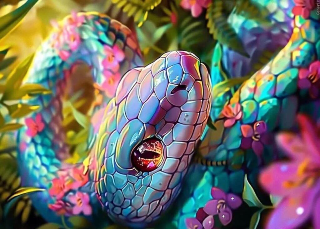 Forest Flower Snake