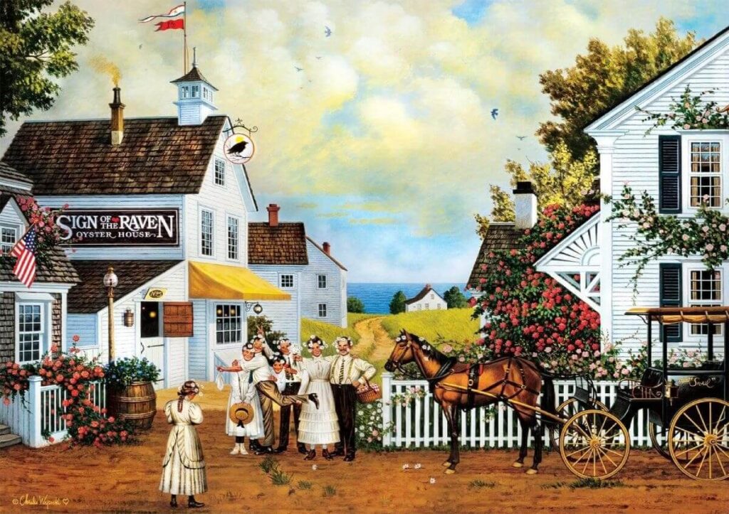 Fun Lovin’ Silly Folks – Charles Wysocki