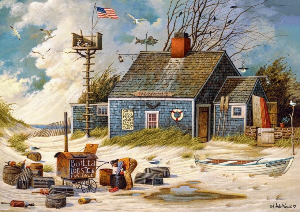 Peddler’s Hope Chest – Charles Wysocki