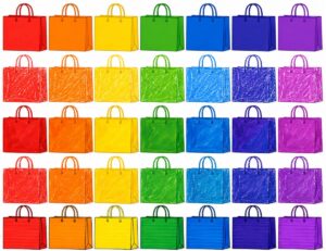 Rainbow Paper Bags