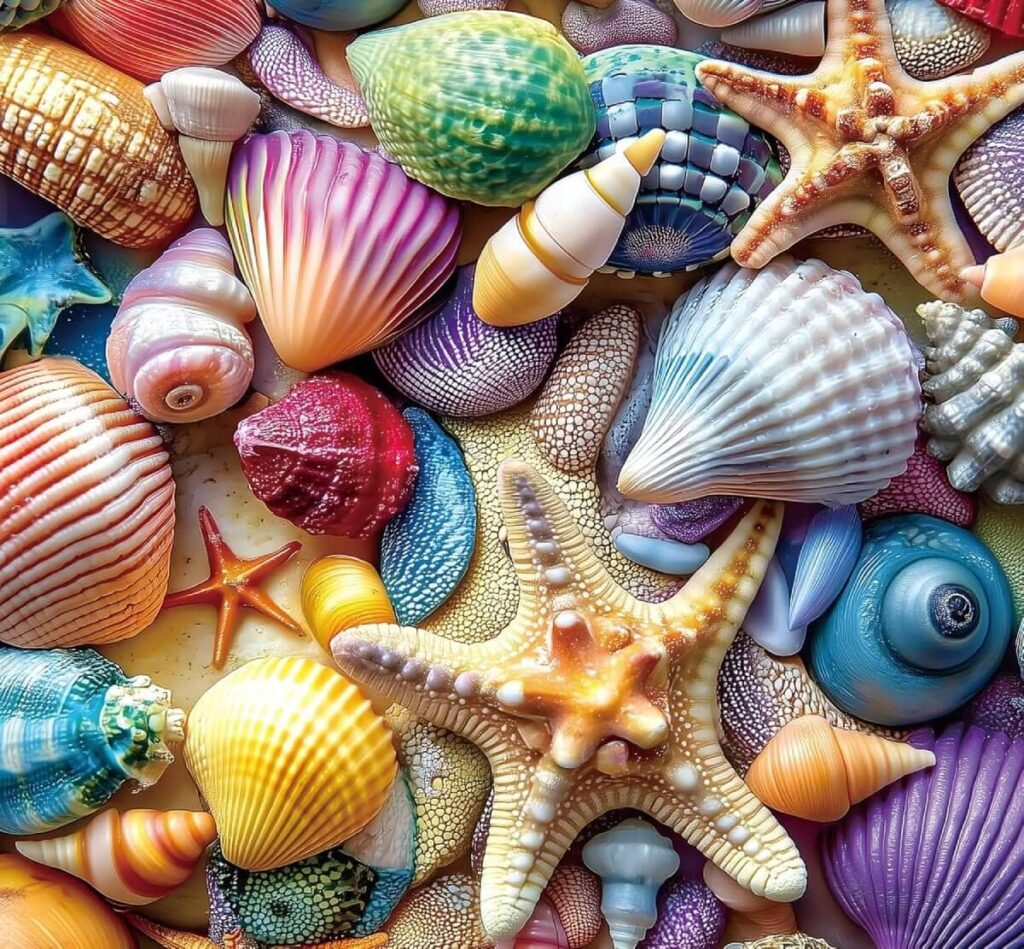Seashells Starfish Beach