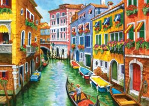 Vibrant Venetian Scenery