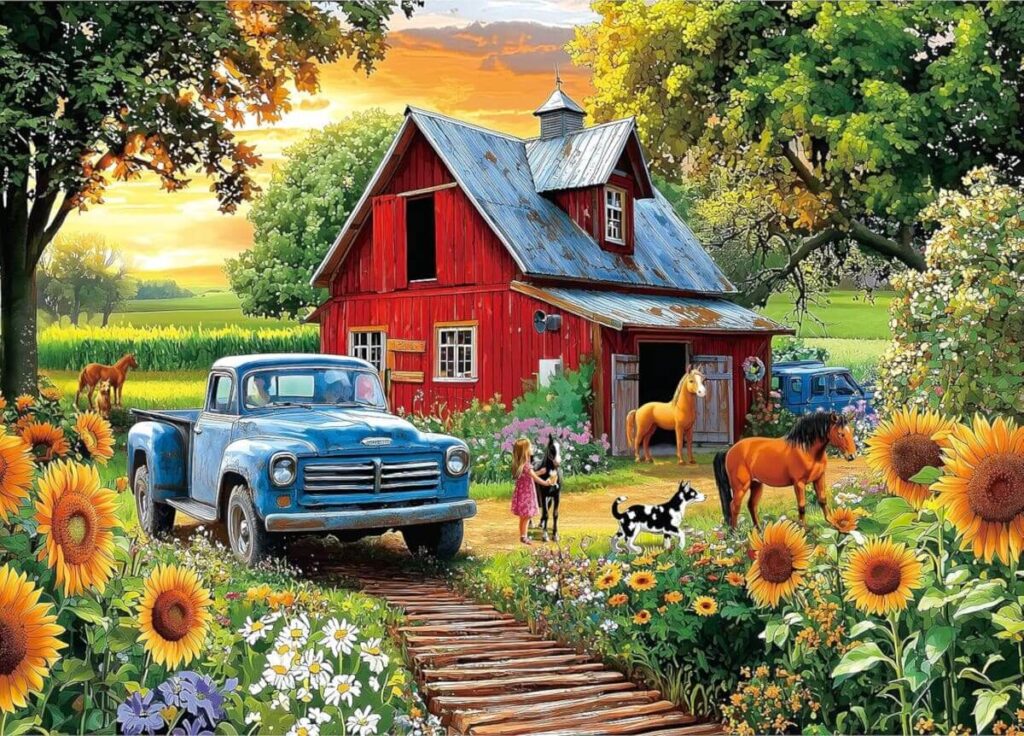 Vintage Red Barn