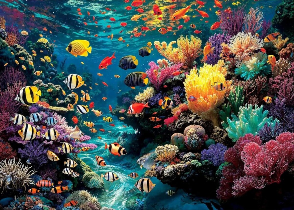 Colorful Underwater Sea