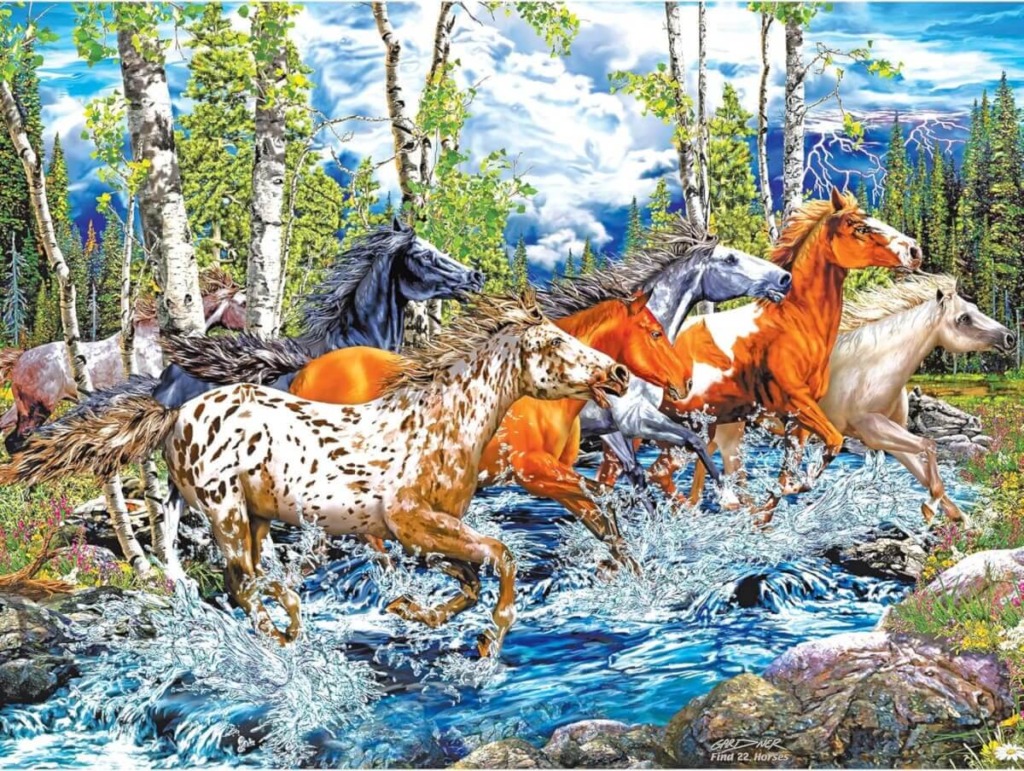 Running Horses