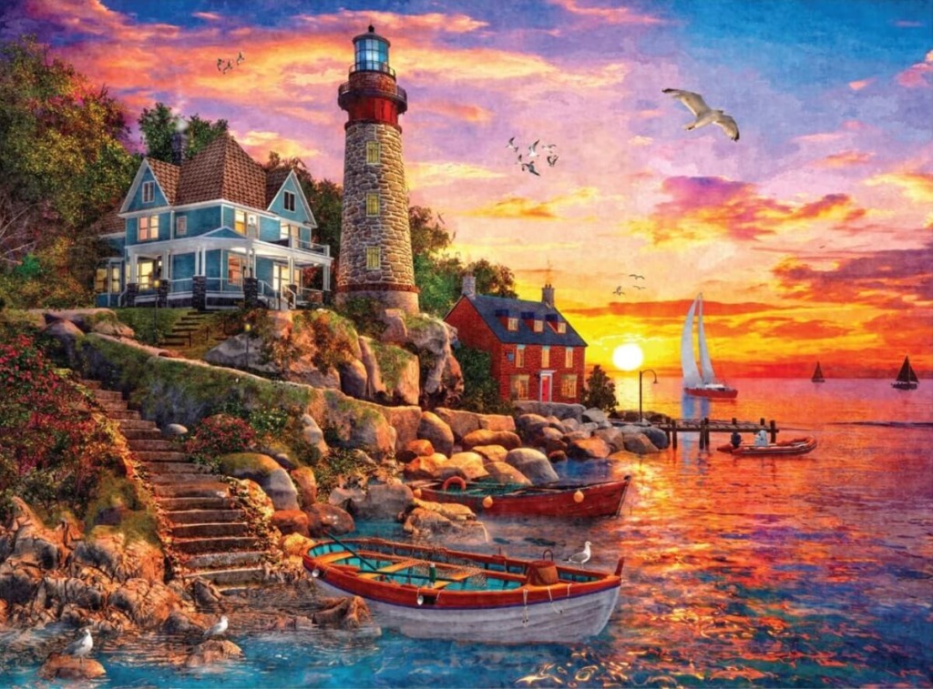 Sunset at Lighthouse Bay