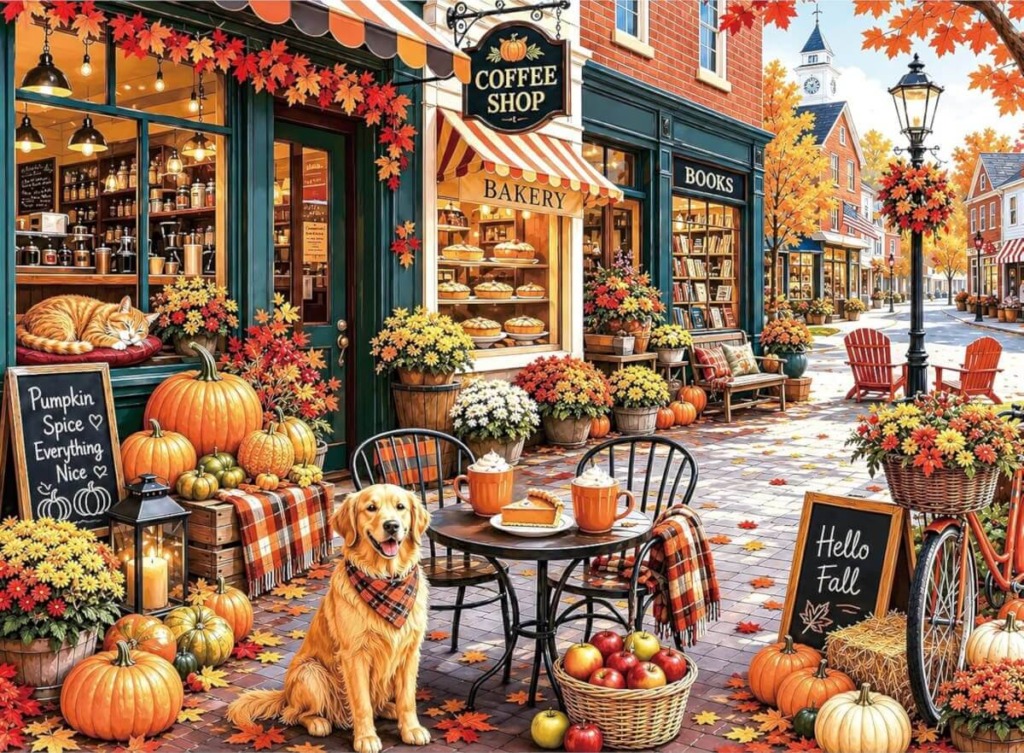 Autumn Coffee Shop
