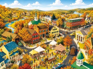 Autumn Town Countryside