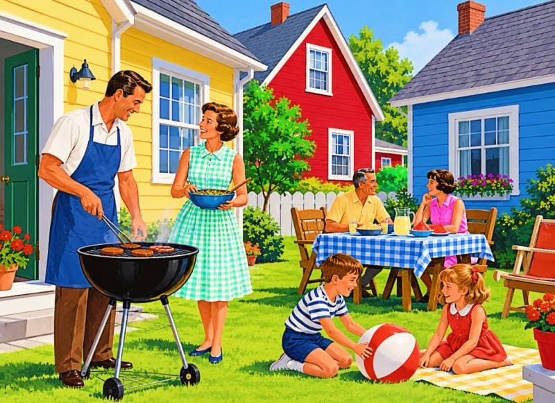 Suburban Summer BBQ