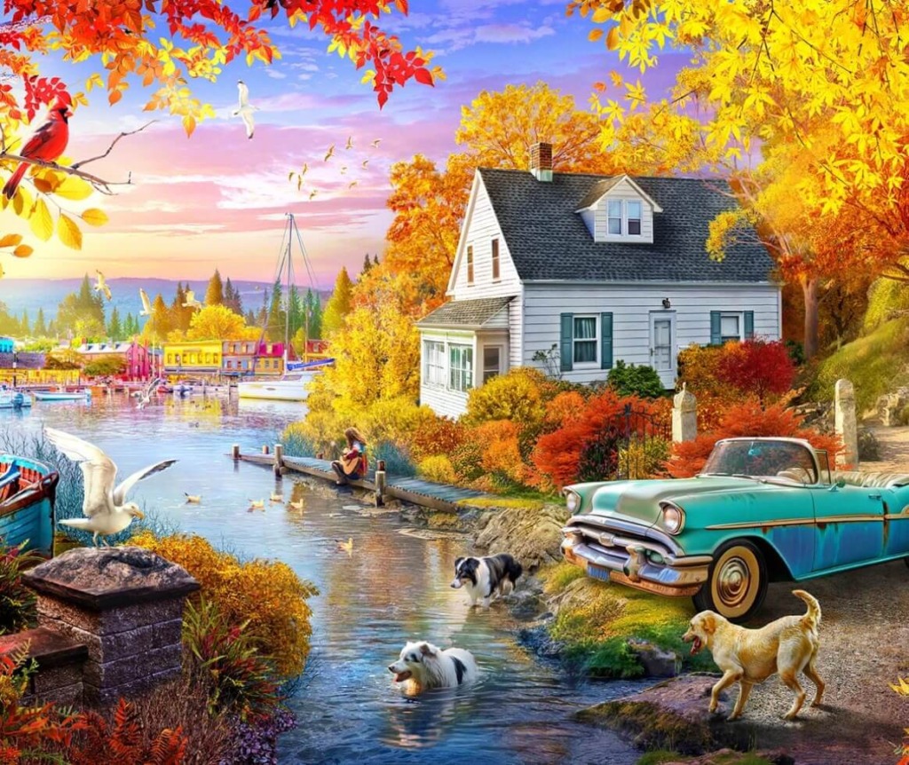 Lakeside Fall Retreat